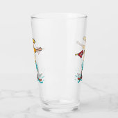 ウェイクボード タンブラーグラス (左)