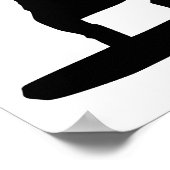 ウェイクボード ポスター (角)