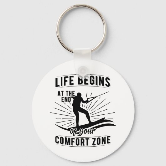 ウェイクボード | Waterski Wakeboardシーギフト キーホルダー (正面)