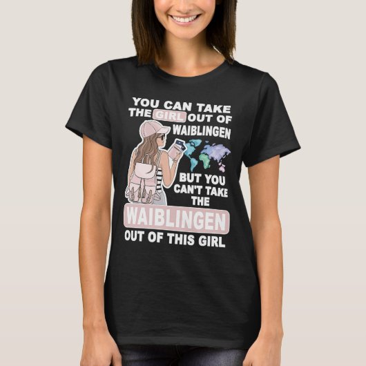 ウェイクールブリンゲンシティウェ誇りを持ったブリンゲンGの女の子 Tシャツ (正面)