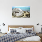 ウェイク島の戦争捕虜の追悼碑 キャンバスプリント (インサイチュ (寝室))