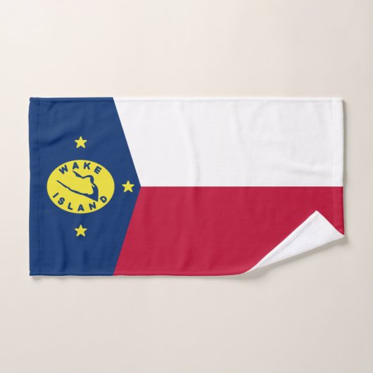 ウェイク島国旗 ハンドタオル (ハンドタオル)