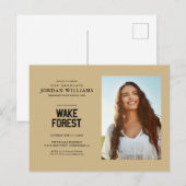 ウェイク・フォレスト大学 | ウェイクフォレスト 案内ポストカード (正面/裏面)