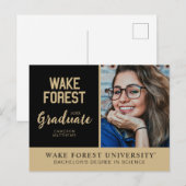 ウェイク・フォレスト大学 | Wake Forest 案内ポストカード (正面/裏面)