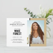 ウェイク・フォレスト大学 | Wake Forest 案内状 (スタンド正面)