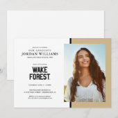 ウェイク・フォレスト大学 | Wake Forest 案内状 (正面/裏面)