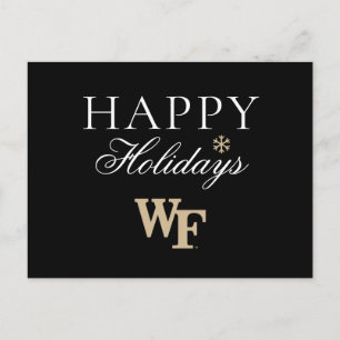 ウェイク・フォレスト大学 WF シーズンポストカード
