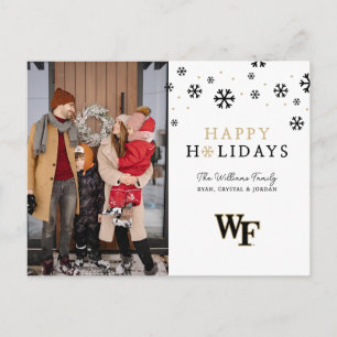 ウェイク・フォレスト大学 WF シーズンポストカード