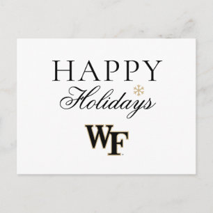 ウェイク・フォレスト大学 WF シーズンポストカード