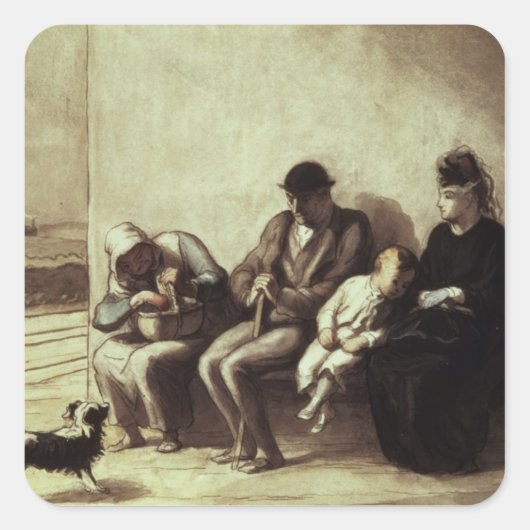 ウェイサイド鉄道駅 スクエアシール (正面)