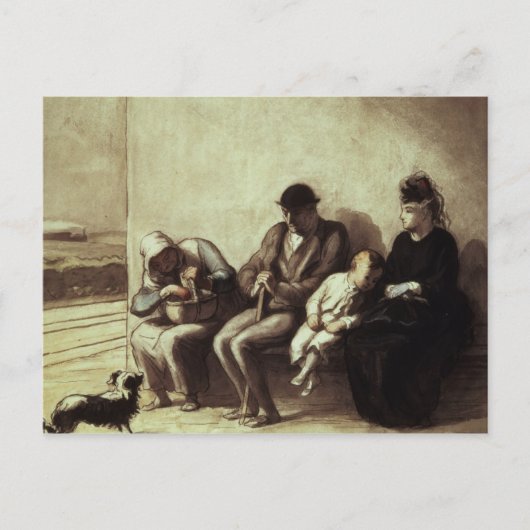 ウェイサイド鉄道駅 ポストカード (正面)