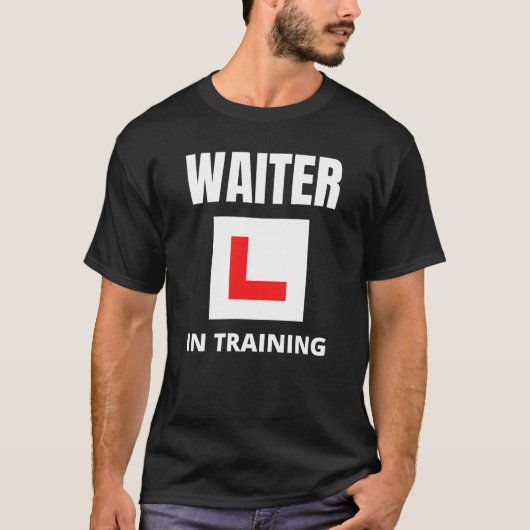 ウェイター見習い Tシャツ (正面)