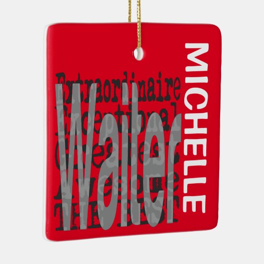 ウェイター超並外カスタム セラミックオーナメント (右)