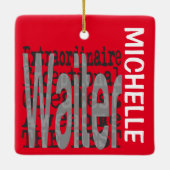 ウェイター超並外カスタム セラミックオーナメント (裏面)