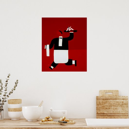 ウェイター1998 ポスター (キッチン)