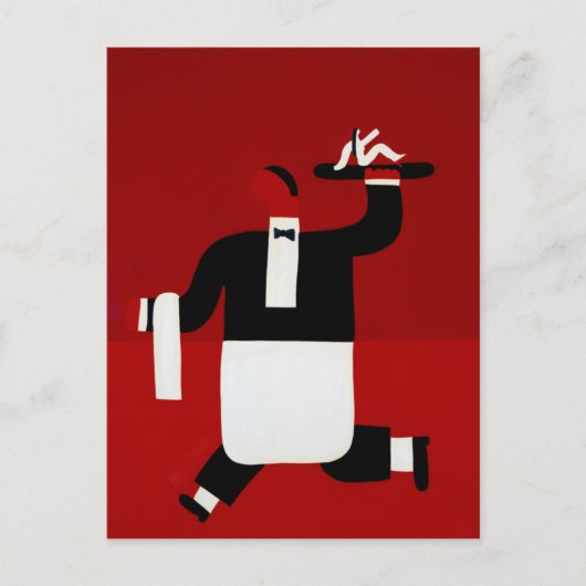 ウェイター1998 ポストカード (正面)