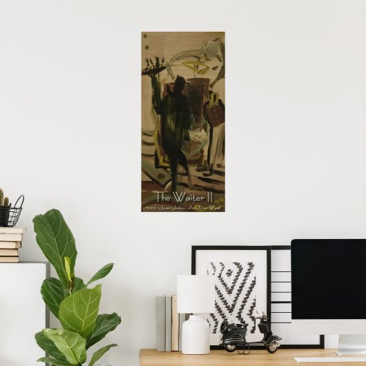 ウェイターII ポスター (ホームオフィス)