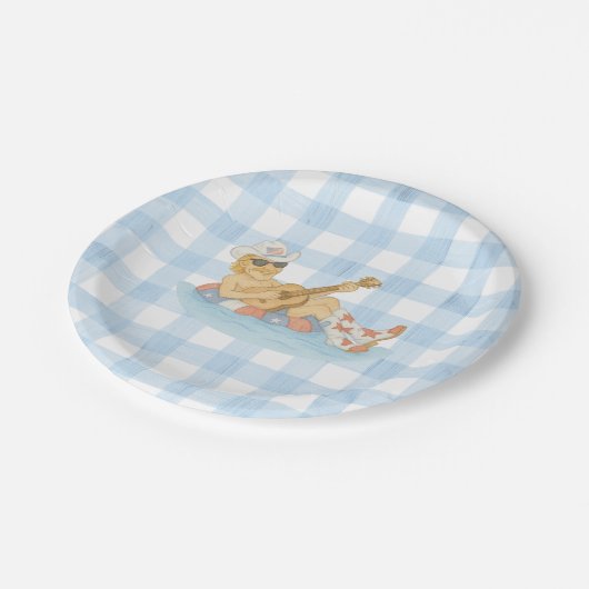 ウェイダウンヨンダーチャッタツーチ誕生日プレート ペーパープレート (アングル)