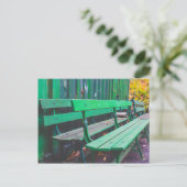 ウェイティンググリーンパークベンチズ ポストカード (スタンド正面)