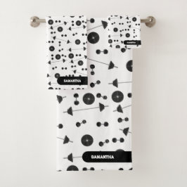 ウェイトトレーニングフィットネスダンベルボディビル名 バスタオルセット