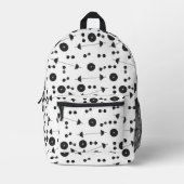 ウェイトトレーニングフィットネスダンベルボディビル プリントバックパック (正面)