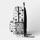 ウェイトトレーニングフィットネスダンベルボディビル プリントバックパック (右)