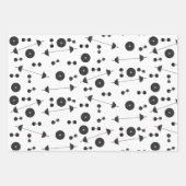 ウェイトトレーニングフィットネスダンベルボディビル ラッピングペーパーシート (正面)