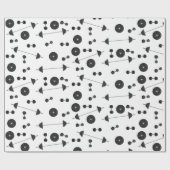 ウェイトトレーニングフィットネスダンベルボディビル ラッピングペーパー (フラット)