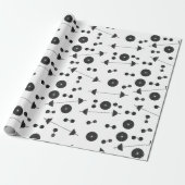 ウェイトトレーニングフィットネスダンベルボディビル ラッピングペーパー (アンロールド)