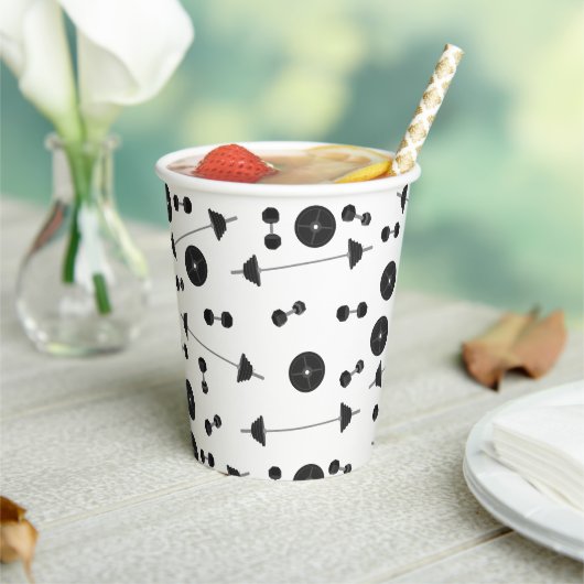 ウェイトトレーニングフィットネスダンベルボディビル 紙コップ (インサイチュ)