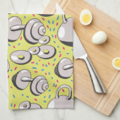 ウェイトパターン キッチンタオル (四つ折り)