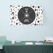 ウェイトプレートトレーニングフィットネスジムバースデーパーティー 横断幕 (トレードショー)