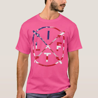ウェイトリフティングジムトレーニングフィットネス7月4日 Tシャツ