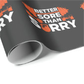 ウェイトリフティングジムトレーニング ラッピングペーパー (ロールコーナー)