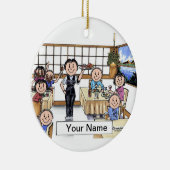 ウェイトレス セラミックオーナメント (右)