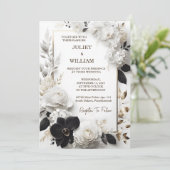 ウェイト フォーマル シンプル クラシック エレガント 無地 結婚式 招待状 (スタンド正面)