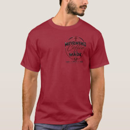 ウェイドと朝のコーヒーTシャツ信仰家族自由 Tシャツ