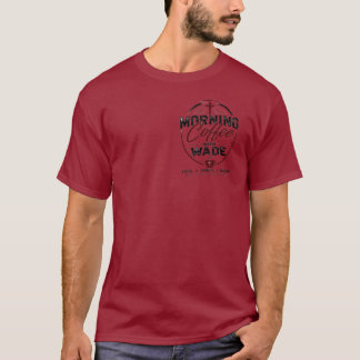 ウェイドと朝のコーヒーTシャツ信仰家族自由 Tシャツ