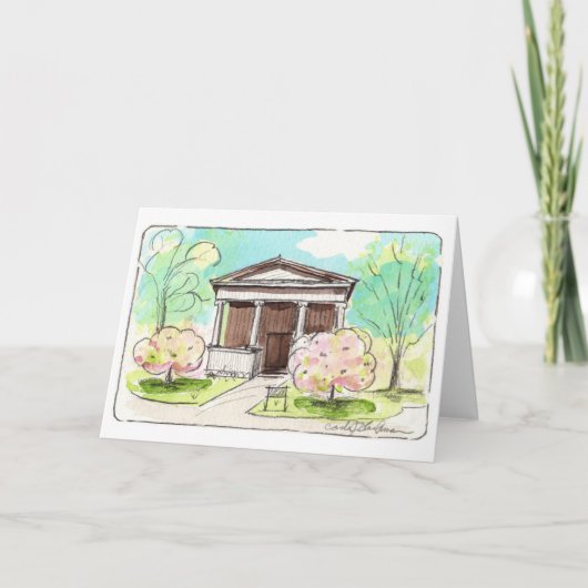 ウェイドチャペルアットレイクビュー墓地フォールディングカード カード (正面)