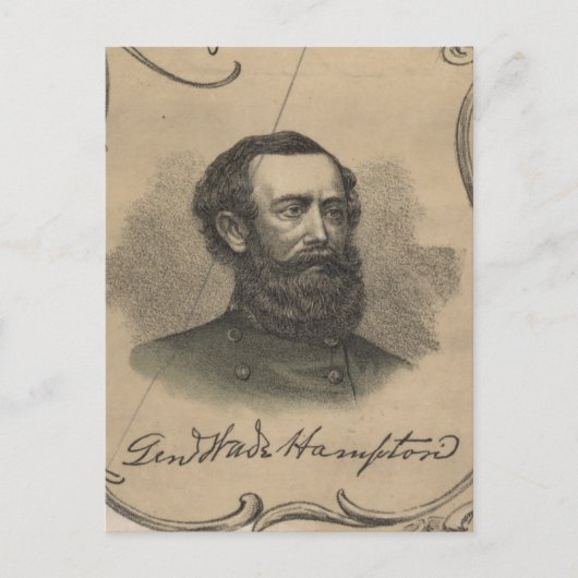 ウェイドハンプトンIII ポストカード (正面)