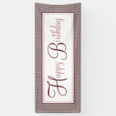 ウェイド誕生日 横断幕 (縦)