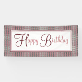 ウェイド誕生日 横断幕