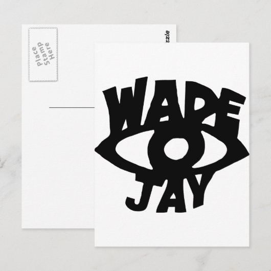ウェイド・ジェイ ポストカード (正面/裏面)