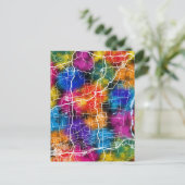 ウェイナン中国シティマップ ポストカード (スタンド正面)