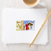 ウェイハナクトスマンRechteckiger Aufkleber ラベル (インサイチュ)