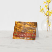 ウェイハナッチリシズDankeschenフュール・ディーン・リーベン！ カード (黄色い花)