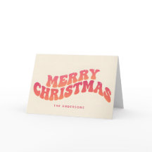 ウェイビー・グルーヴィーなスクリプト メリークリスマス