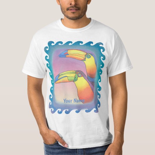 ウェイビー・トゥー・トゥカン Tシャツ (正面)
