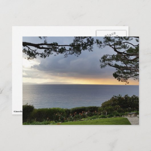 ウェイファラーズチャペルからのビュー ポストカード (正面/裏面)