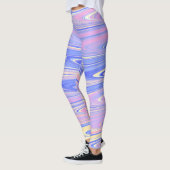 ウェイブパステル レギンス (左)